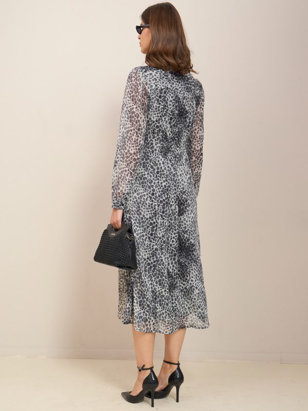 שמלת  דפוס נמר