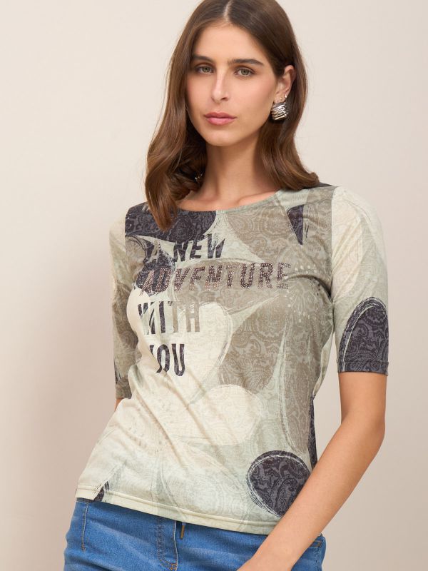 טישרט בד צרוב  מודפס