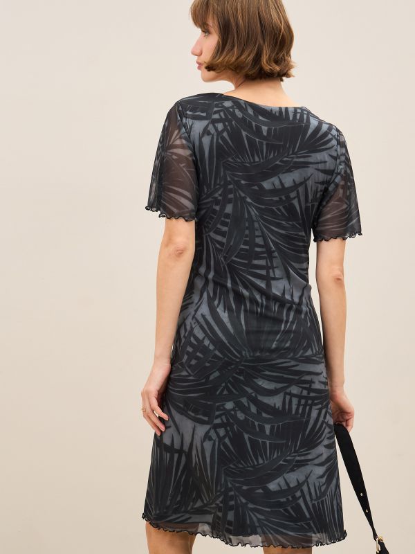 שמלת רזיל מודפסת