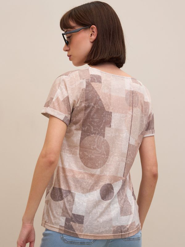 טישרט צרובה מודפסת