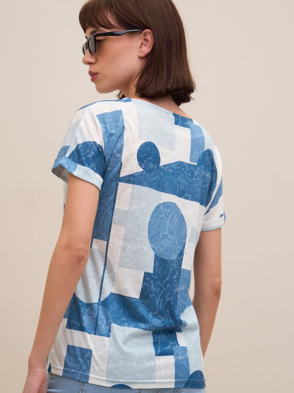 טישרט צרובה מודפסת