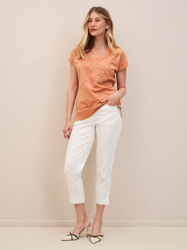 טישרט פרומו בד מכובס