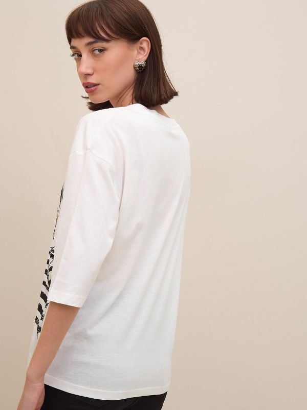 טישרט פרומו דפוס אישה