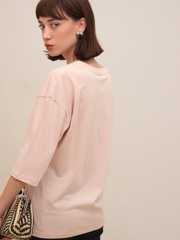 טישרט פרומו דפוס אישה