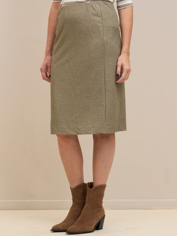 חצאית ג’רסי מחוייטת