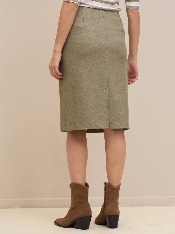 חצאית ג’רסי מחוייטת