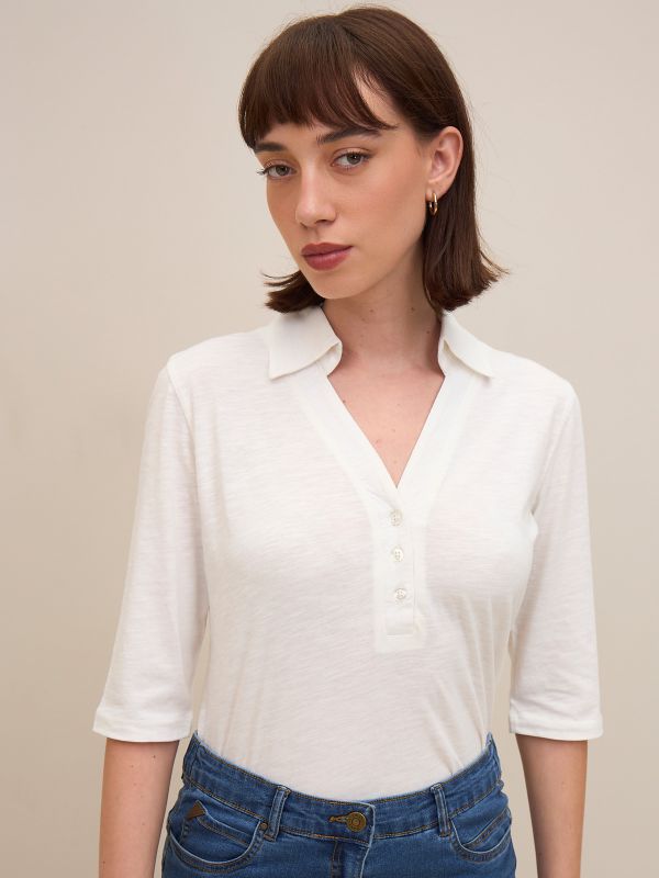 טישרט פרומו צווארון