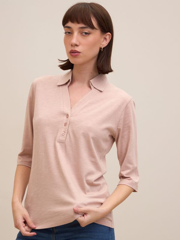 טישרט פרומו צווארון