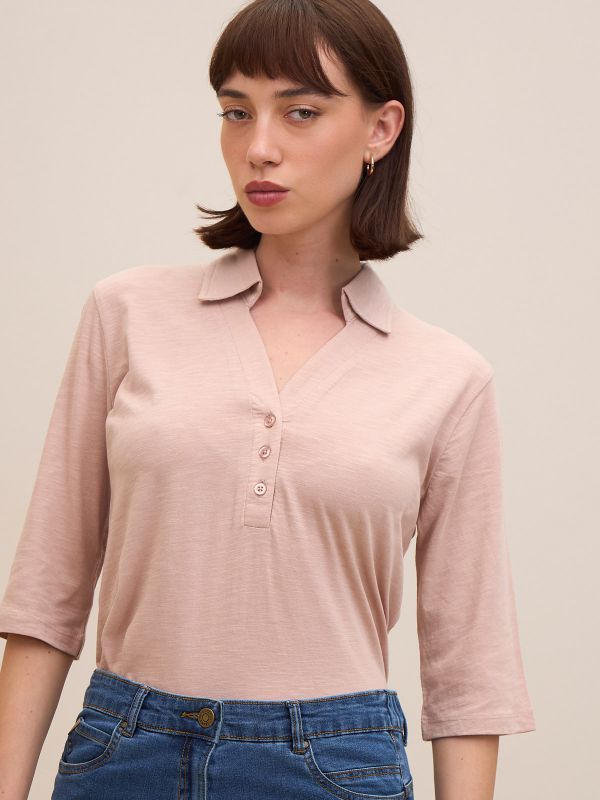 טישרט פרומו צווארון