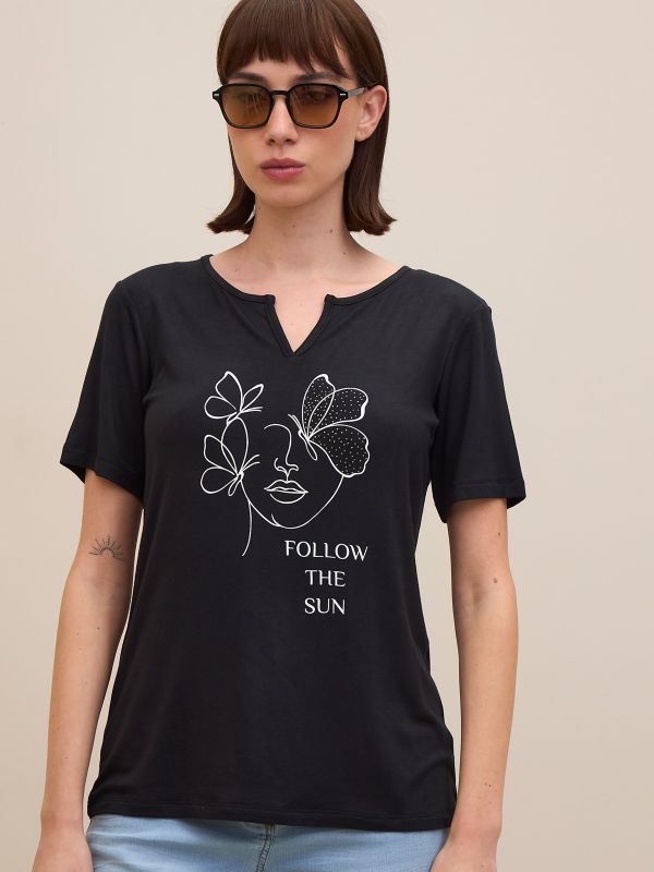 טישרט פרומו ופרפר