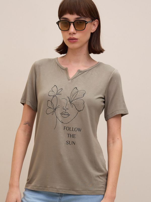 טישרט פרומו ופרפר