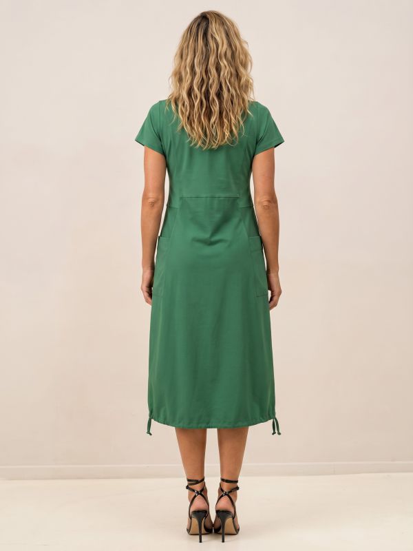 שמלה מ2 בדים