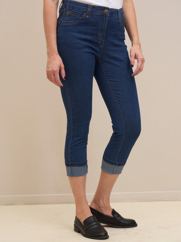 מכנס ג’ינס7/8פרומו קיפול