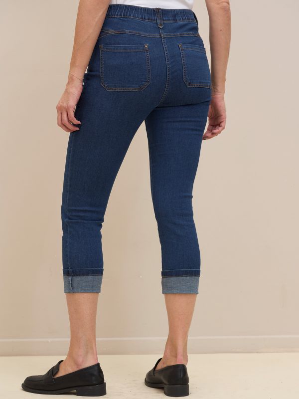 מכנס ג’ינס7/8פרומו קיפול