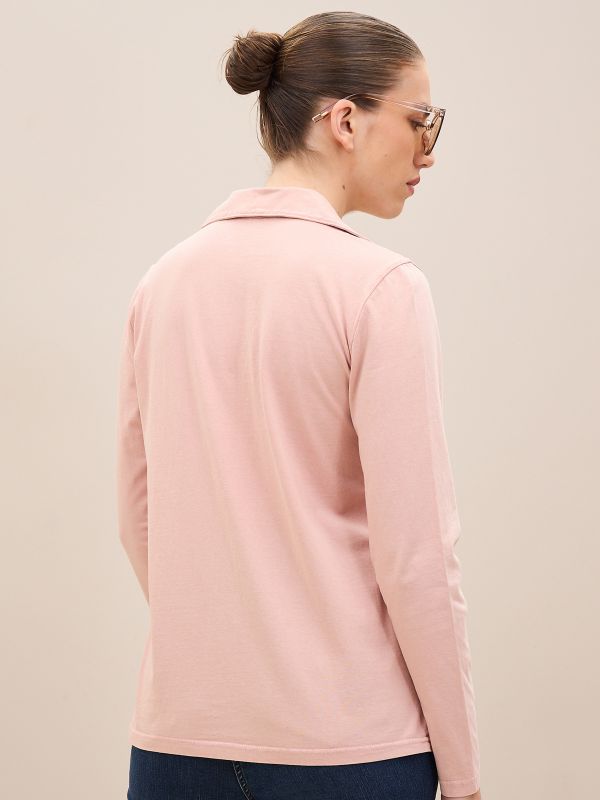 מכופתרת לייקרה צמודה עם כיסים