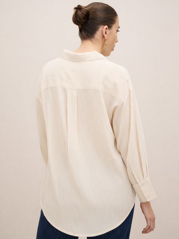 חולצת פסים מכופתרת LBC