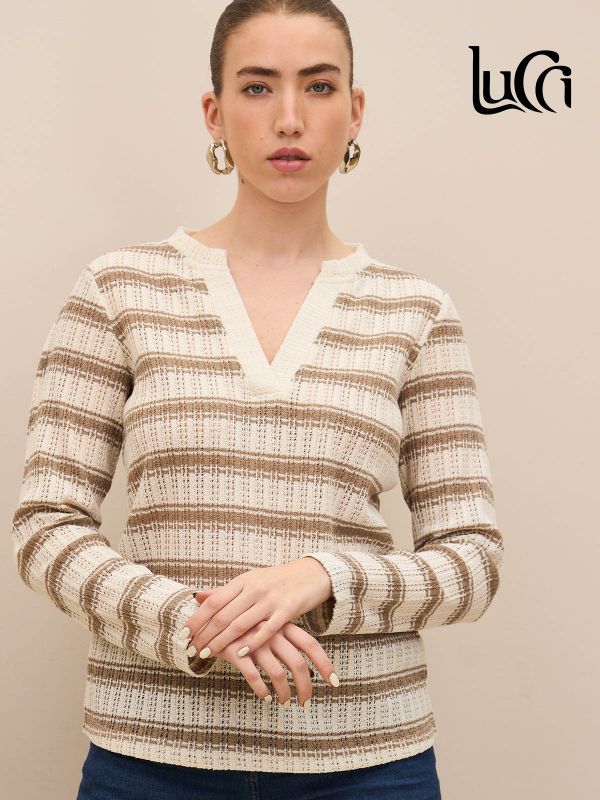 טי-שרט קרושה פסים