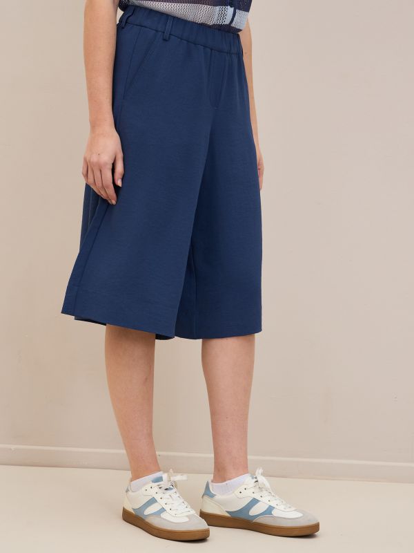 מכנס ברמודה חגורת גומי