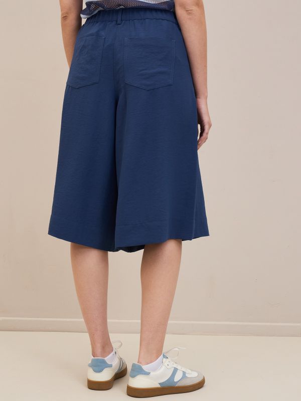 מכנס ברמודה חגורת גומי