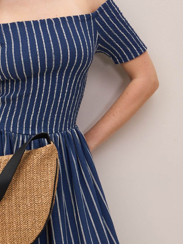 שמלה סמוקינג מקסי בוהו