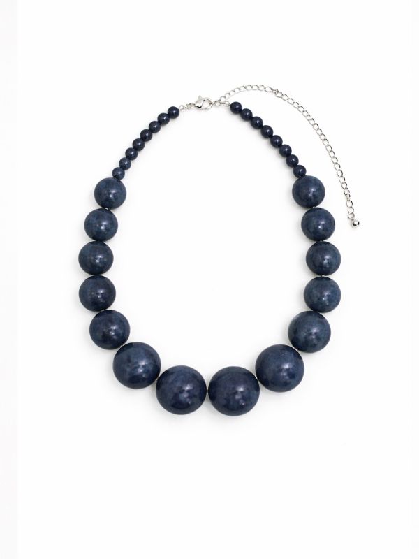 שרשרת קולר עיגולי חרוזים