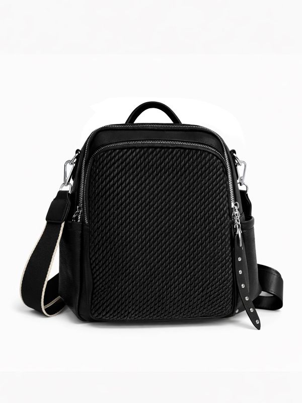 תיק גב טקסטורלי