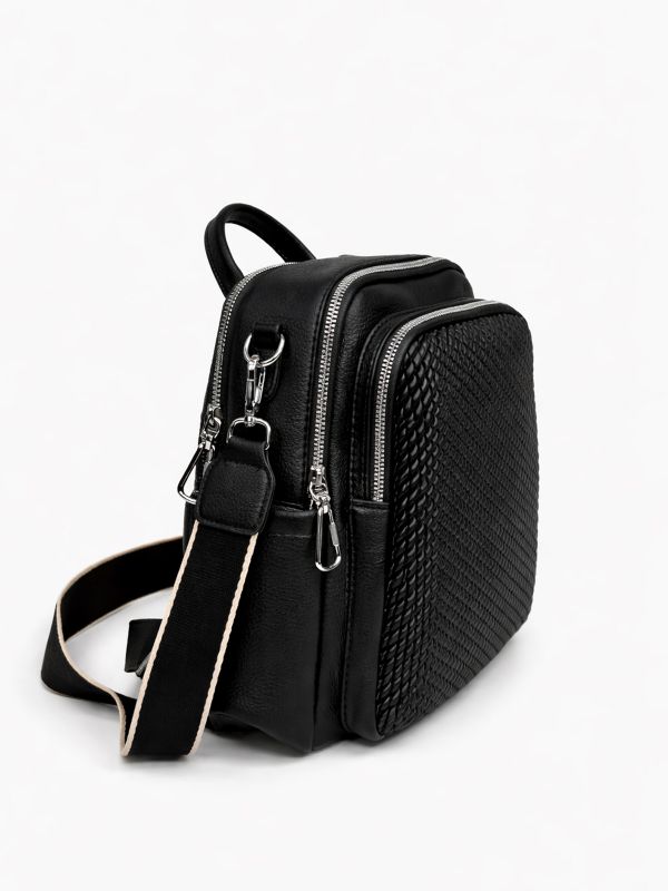 תיק גב טקסטורלי