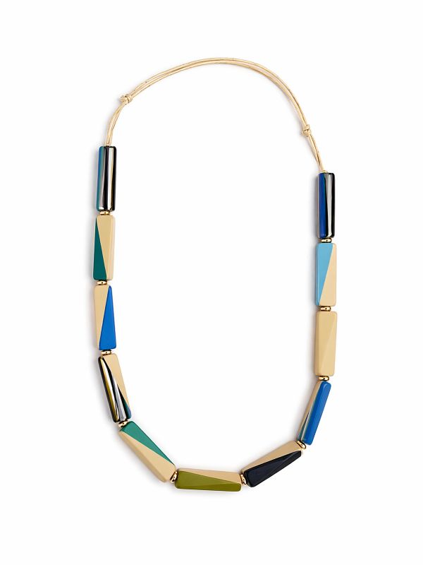 שרשרת רזין צבעונית