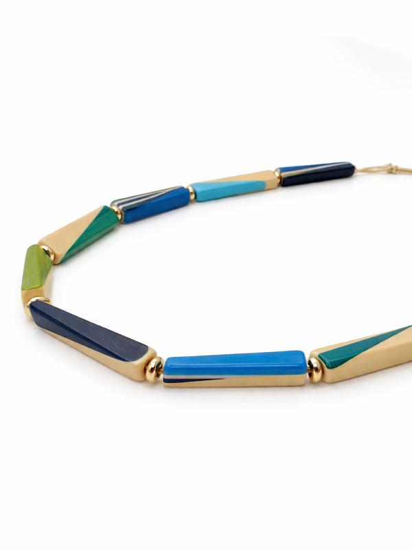 שרשרת רזין צבעונית