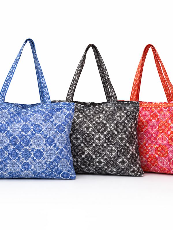 תיק מודפס קו קופה אופנתי