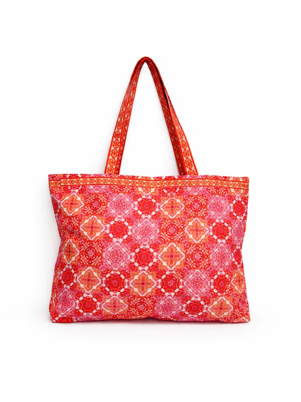 תיק מודפס קו קופה אופנתי