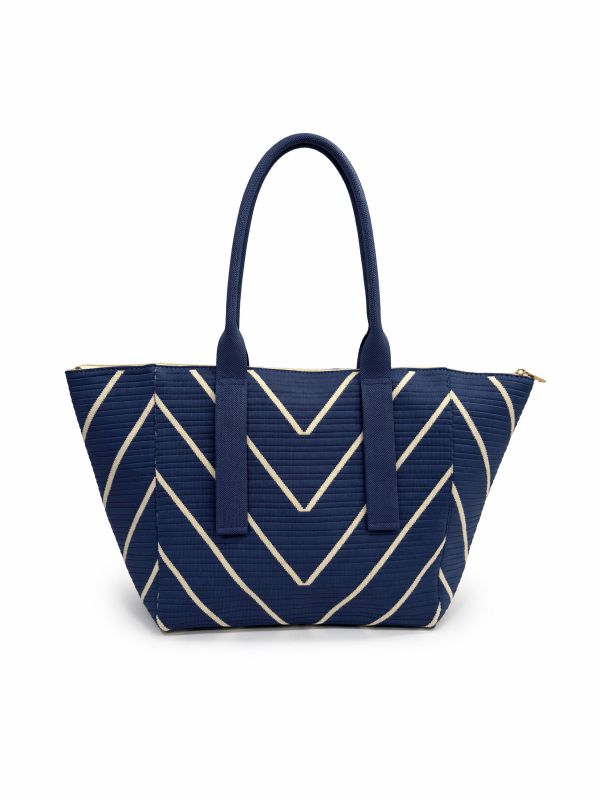 תיק ים סרוג אופנתי