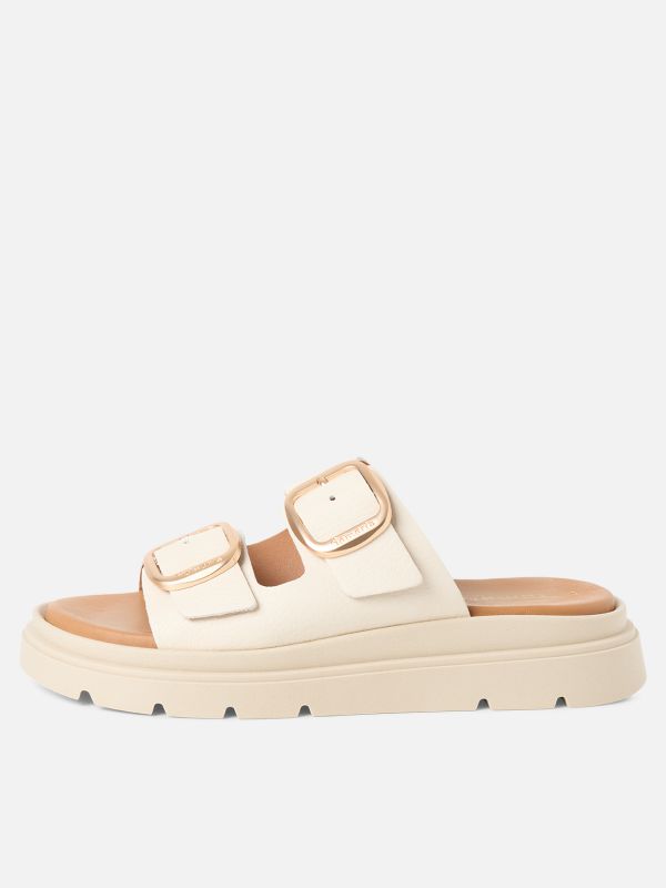 כפכפי נוחות מעור בעיצוב נקי ואופנתי. תמריס TAMARIS.