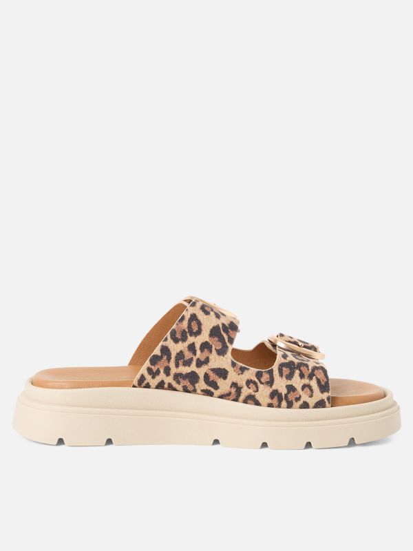 כפכפי נוחות מעור בעיצוב נקי ואופנתי. תמריס TAMARIS.