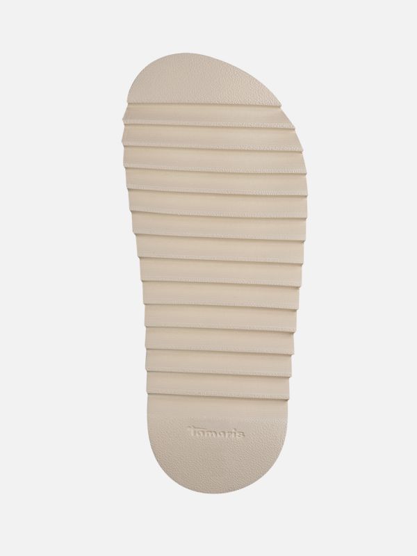 כפכפי קיץ יצירת אומנות, רצועה רחבה מתכווננת. תמריס TAMARIS.