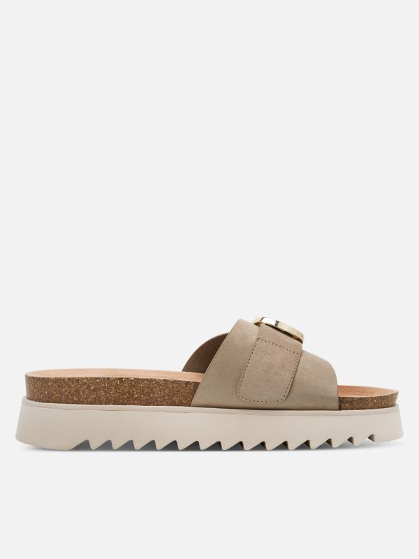 כפכפי קיץ יצירת אומנות, רצועה רחבה מתכווננת. תמריס TAMARIS.