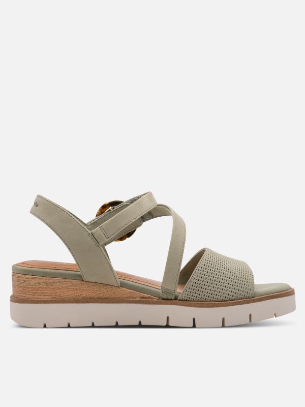 סנדלי נוחות בעיצוב מוקפד במיוחד, סגירת סקוצ’. תמריס TAMARIS.