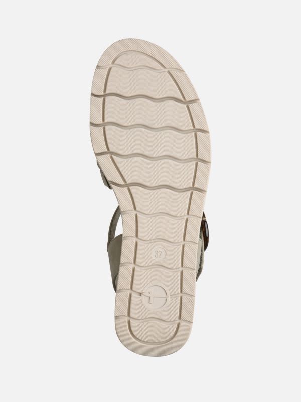 סנדלי נוחות בעיצוב מוקפד במיוחד, סגירת סקוצ’. תמריס TAMARIS.