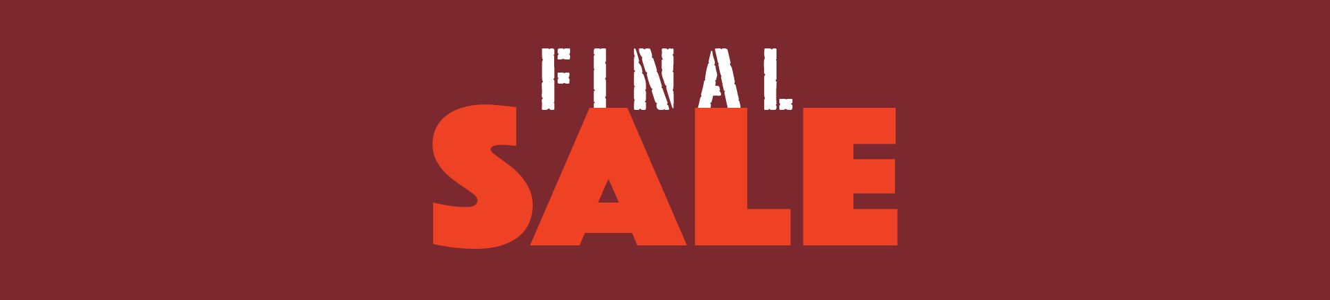 FINAL SALE