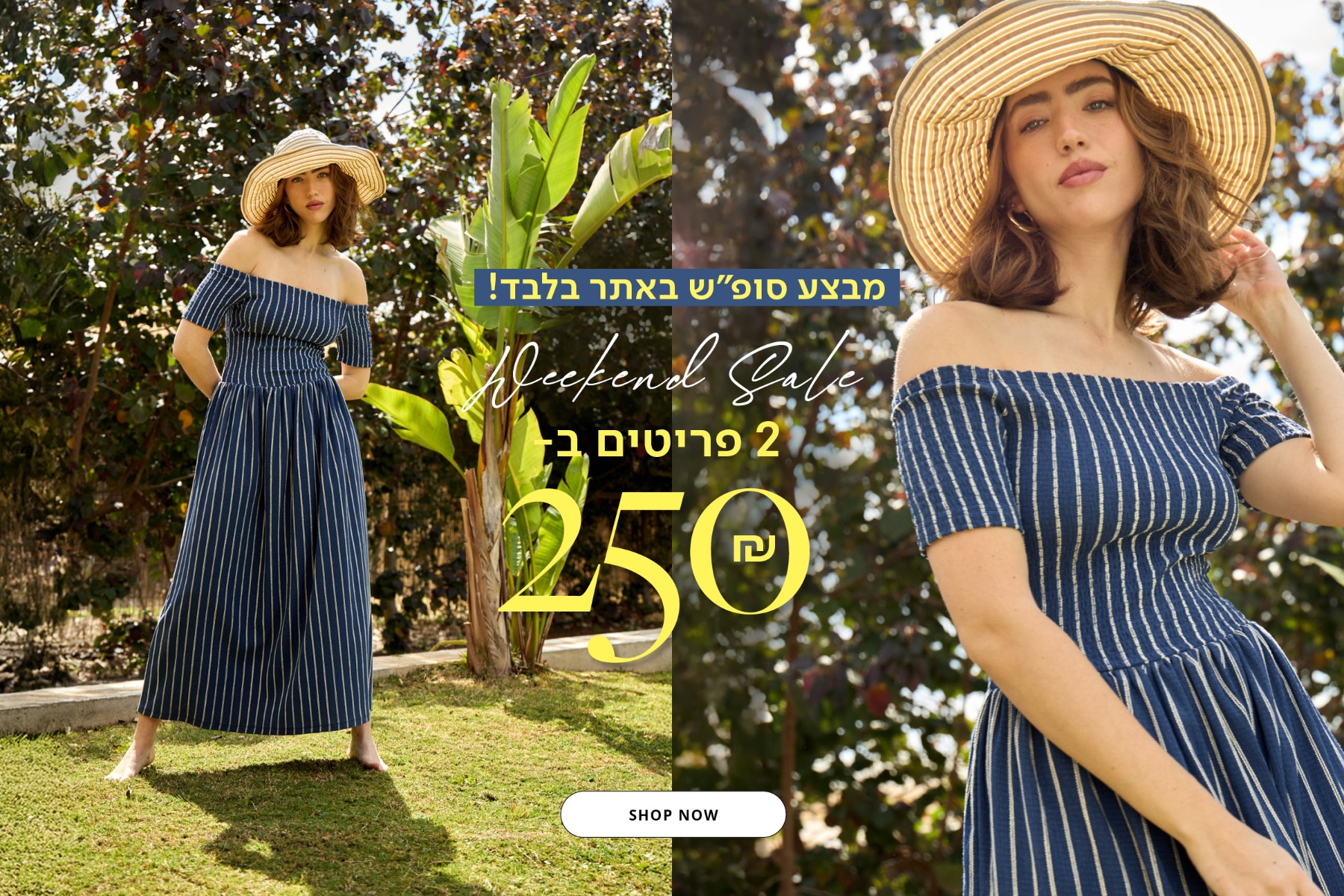 2 פריטים ב250 ש"ח
