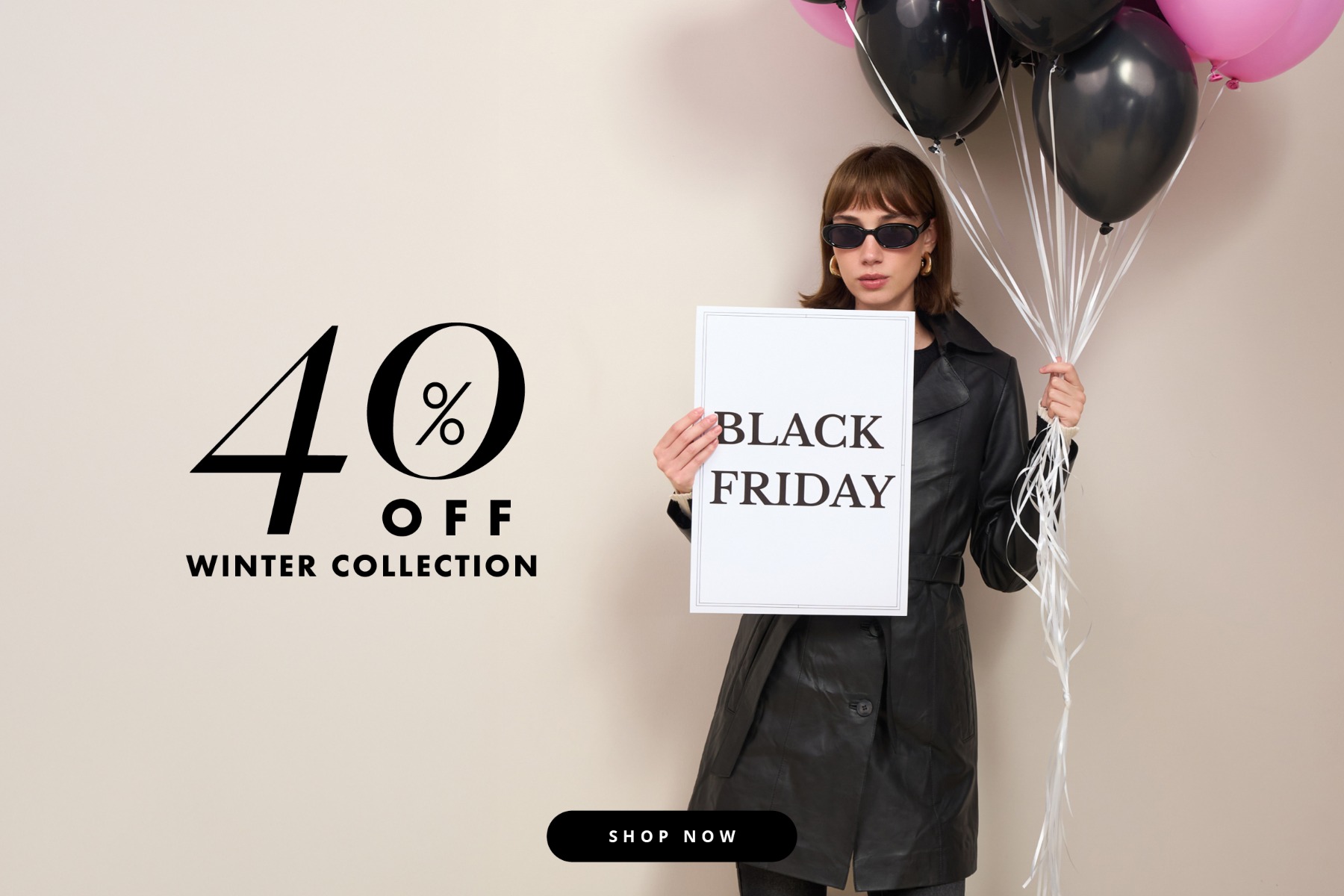 40% הנחה קולקציית חורף