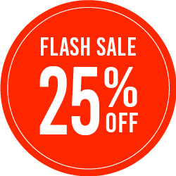 FLASH SALE 25% OFF - מעבר לעמוד הקטגוריה